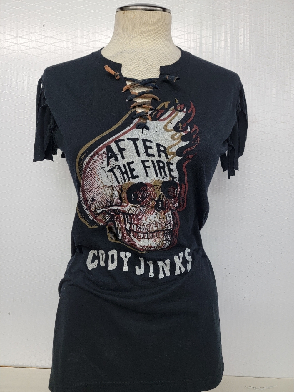 Cody Jinks Fringe Band Tee Upcycle Band Merch